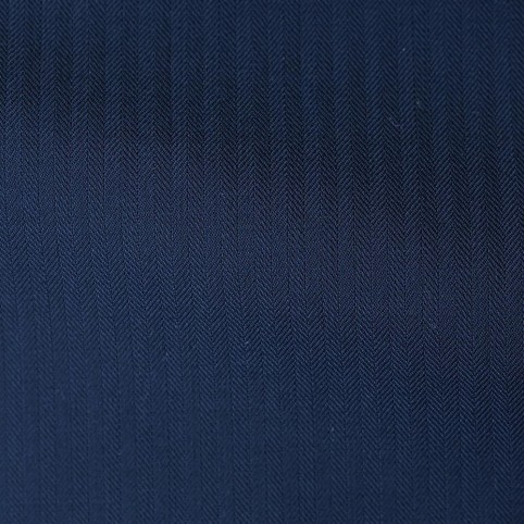 Navy Blue Herringbone Suit