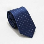 Dots Blue Tie