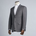 Costume sur-mesure : Gris Caviar